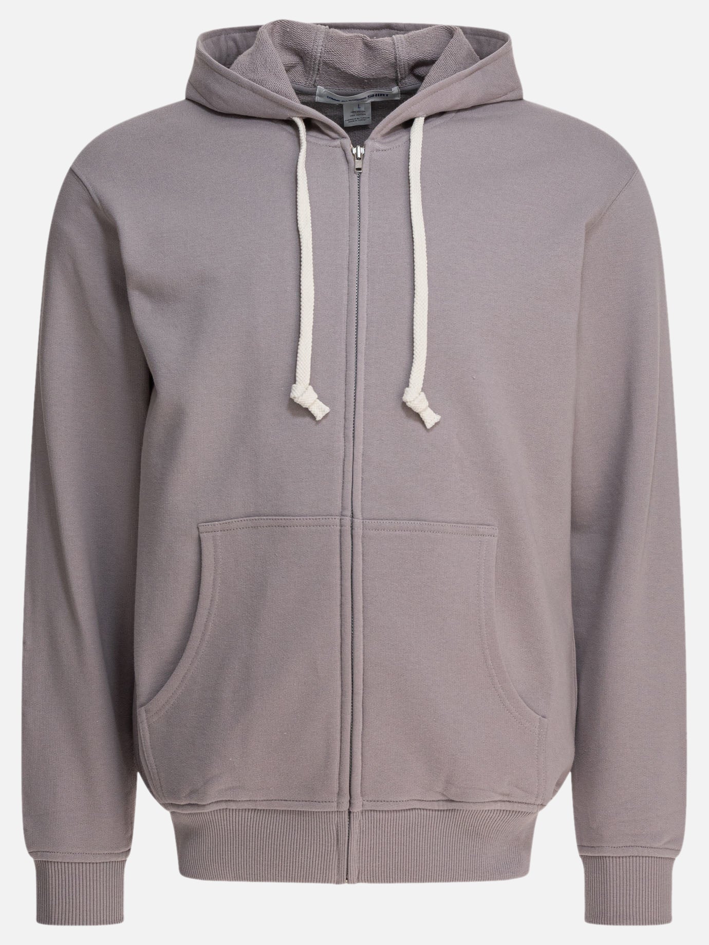 Felpe con cappuccio Solid colour  Grigio - Comme Des Garçons Shirt Uomo | PDP | VIETTI Online Store | Zoom-Modal
