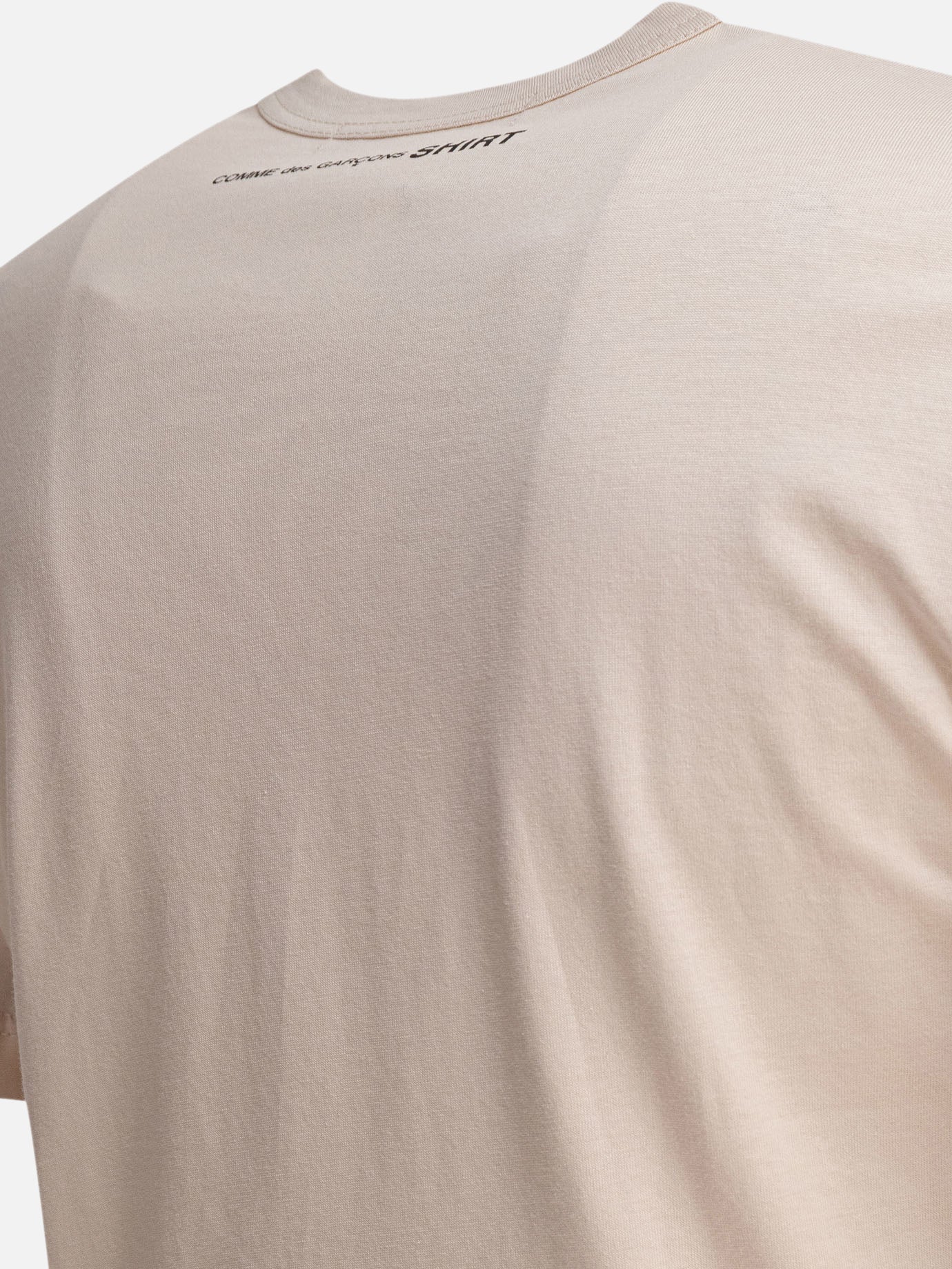 Crewneck t-shirts Solid colour  Beige - Comme Des Garçons Shirt Men | PDP | VIETTI Online Store | Zoom-Modal_4
