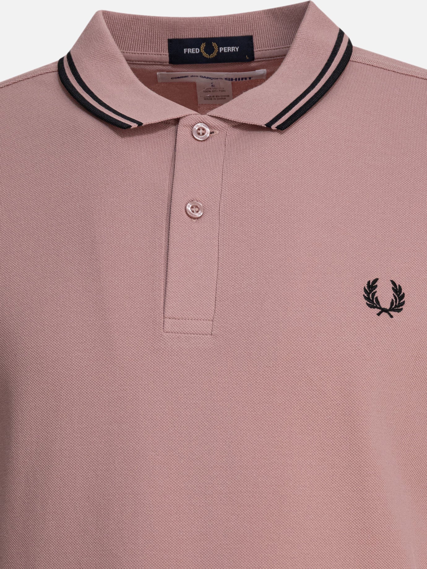 Comme Des Garçons Shirt Polo &quot;CDG Fred Perry&quot; 15138106_L Pink thumbnail_3