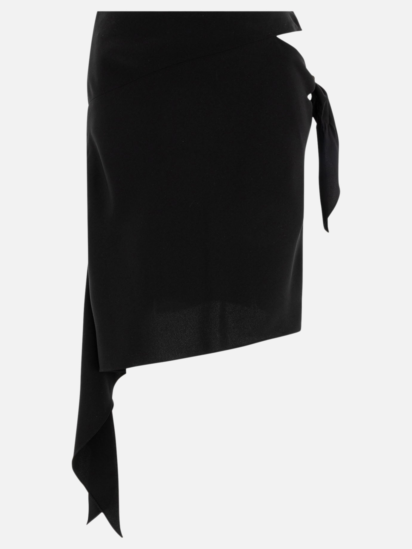 Miniskirts Solid colour  Black - Courrèges Women | PDP | VIETTI Online Store | Zoom-Modal
