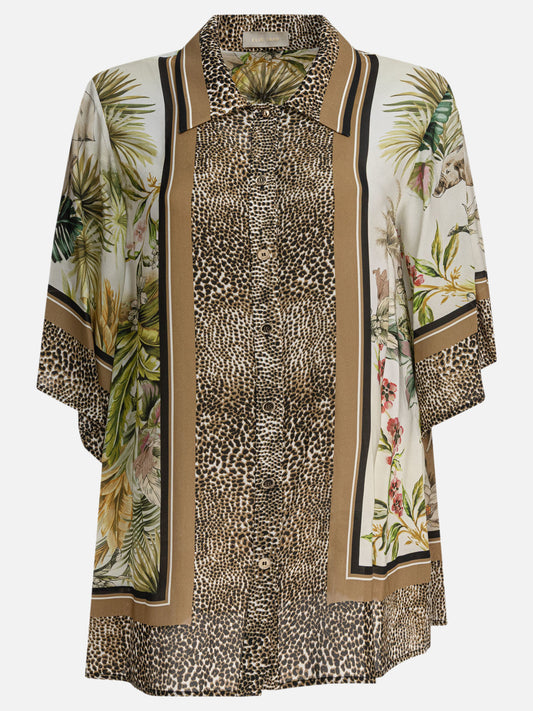 Camicie casual Animal print  Marrone - Elie Saab Donna | PLP | VIETTI Online Store 
