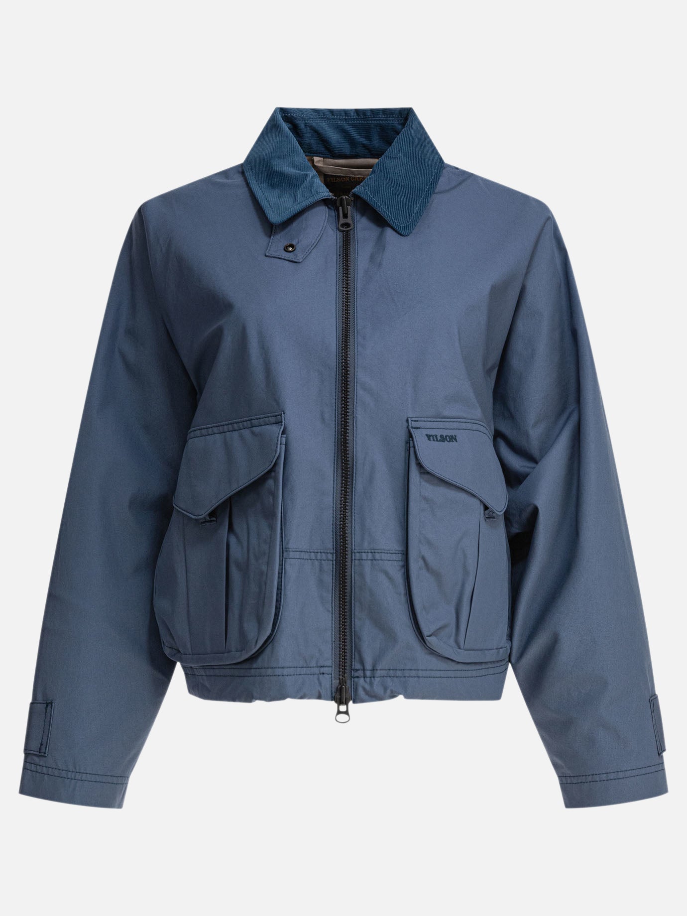 Giacche leggere & Trapuntate Solid colour  Blu - Filson Donna | PDP | VIETTI Online Store | Zoom-Modal
