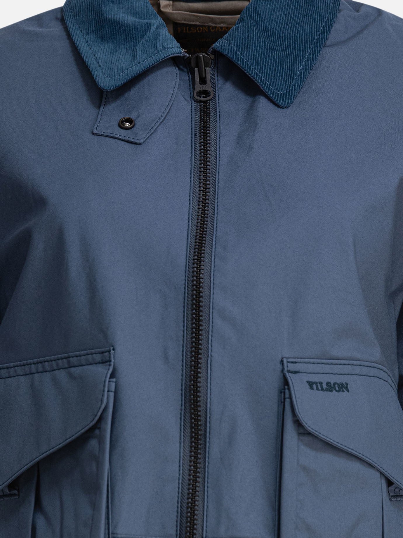 Giacche leggere & Trapuntate Solid colour  Blu - Filson Donna | PDP | VIETTI Online Store | Zoom-Modal_3
