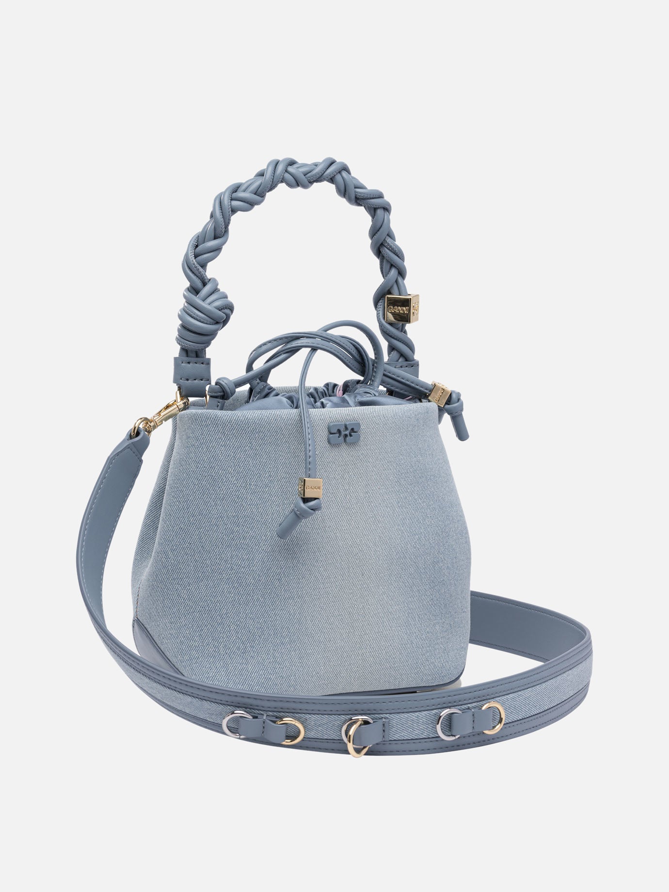 Ganni Bucket bag &quot;Bou&quot; 17884240_UNI Light blue thumbnail_2