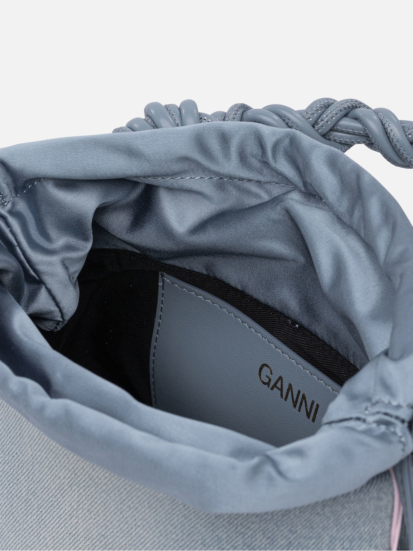 Ganni Bucket bag &quot;Bou&quot; 17884240_UNI Light blue thumbnail_5
