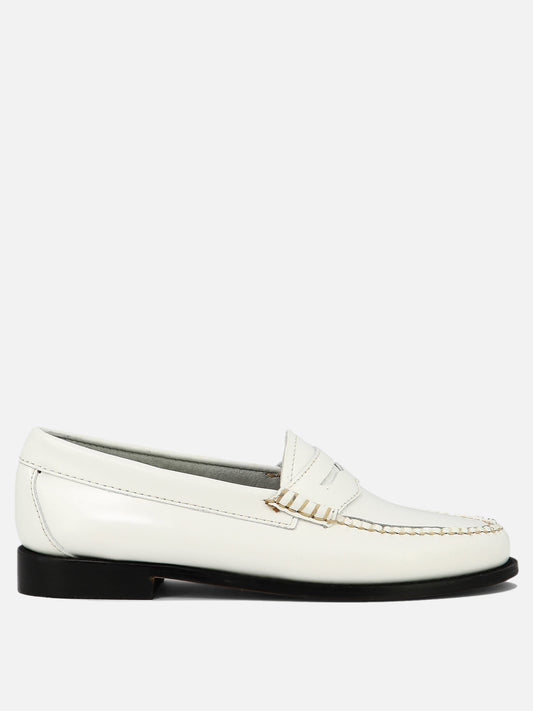 Loafers 100% leather - 80% leather 20% rubber  White - G.H. Bass & Co. Women | PLP | VIETTI Online Store 

