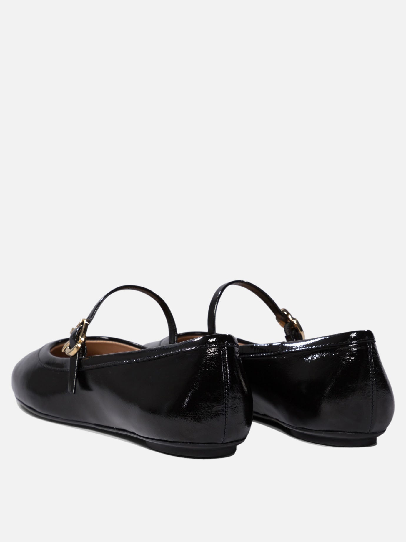 Ballerine Mary Jane 100% calf leather - 100% rubber  Nero - Gianvito Rossi Donna | PDP | VIETTI Online Store | thumbnail_4