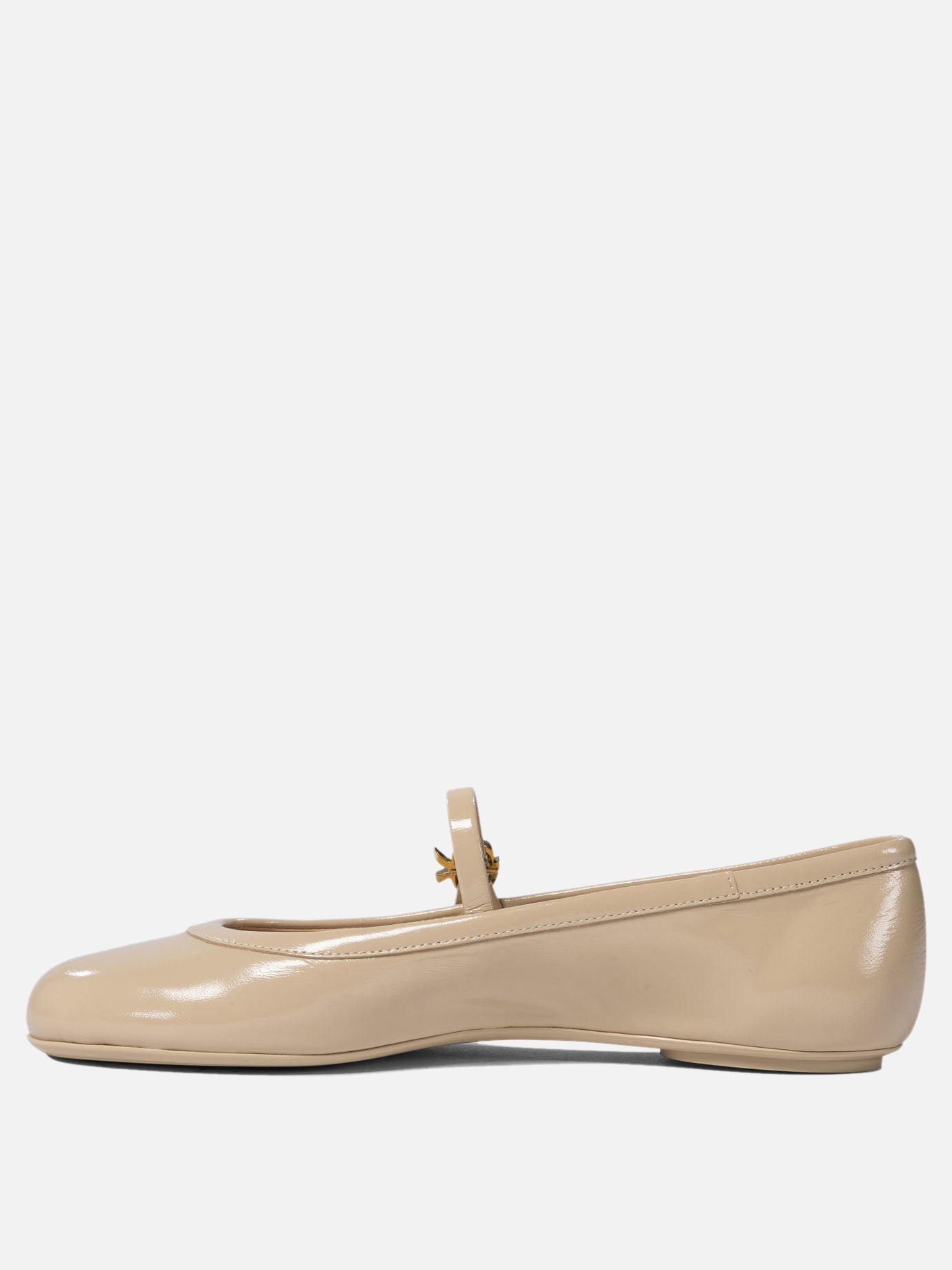 Ballerine Mary Jane 100% calf leather - 100% rubber  Beige - Gianvito Rossi Donna | PDP | VIETTI Online Store | thumbnail_3
