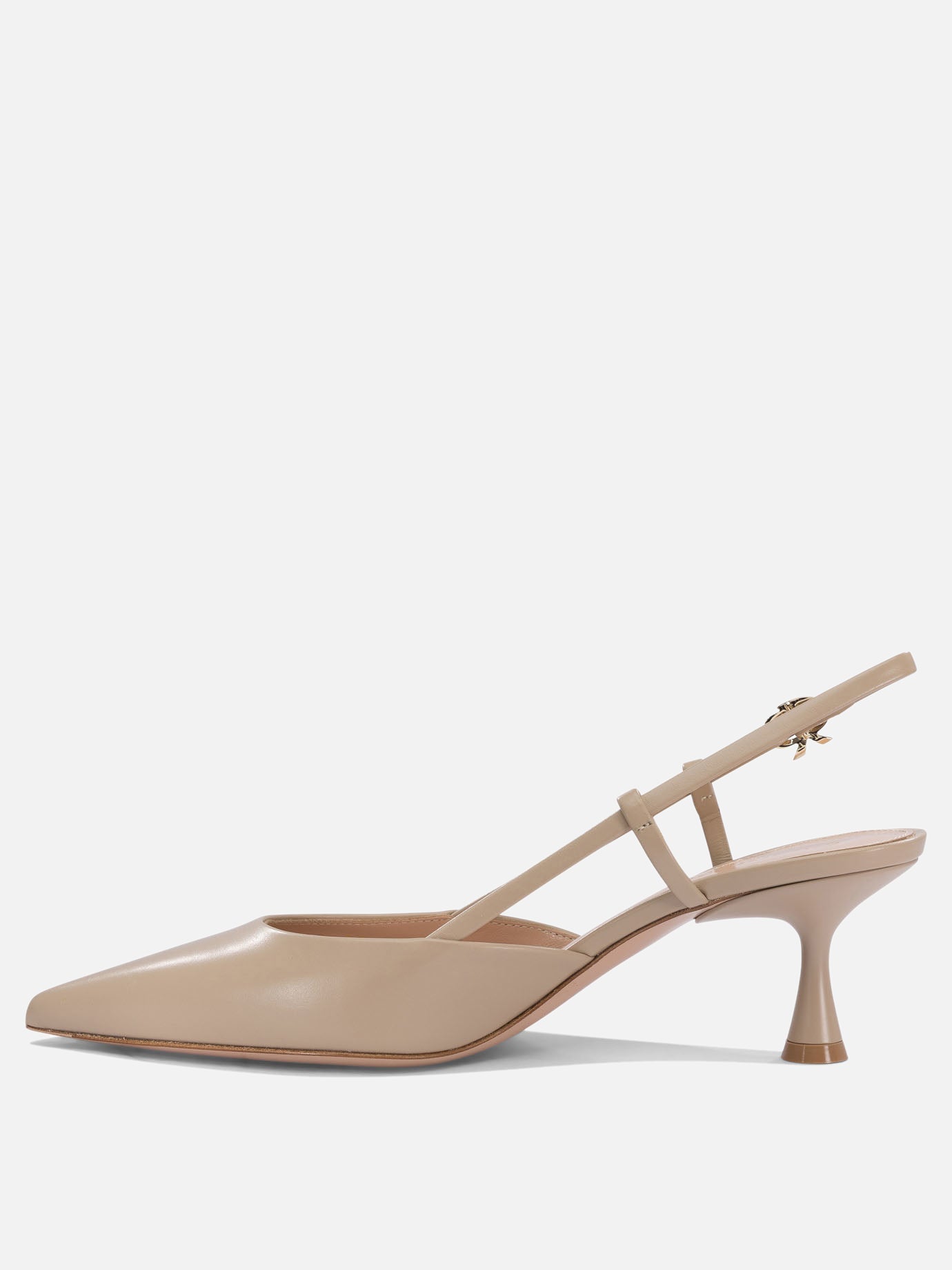 Slingback 100% leather - 100% leather  Beige - Gianvito Rossi Donna | PDP | VIETTI Online Store | thumbnail_3