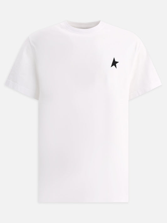 T-shirt girocollo Print  Bianco - Golden Goose Uomo | PLP | VIETTI Online Store 

