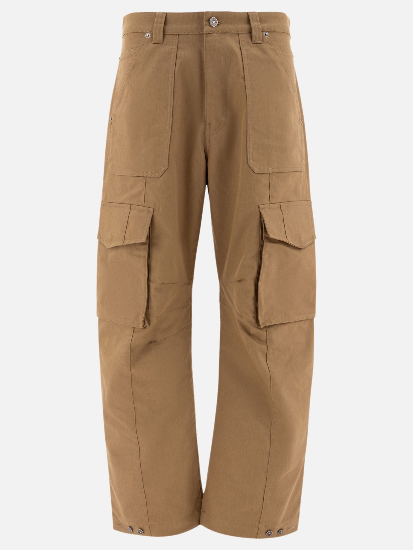 Pantaloni cargo & parachute Solid colour  Beige - Golden Goose Uomo | PDP | VIETTI Online Store | Zoom-Modal
