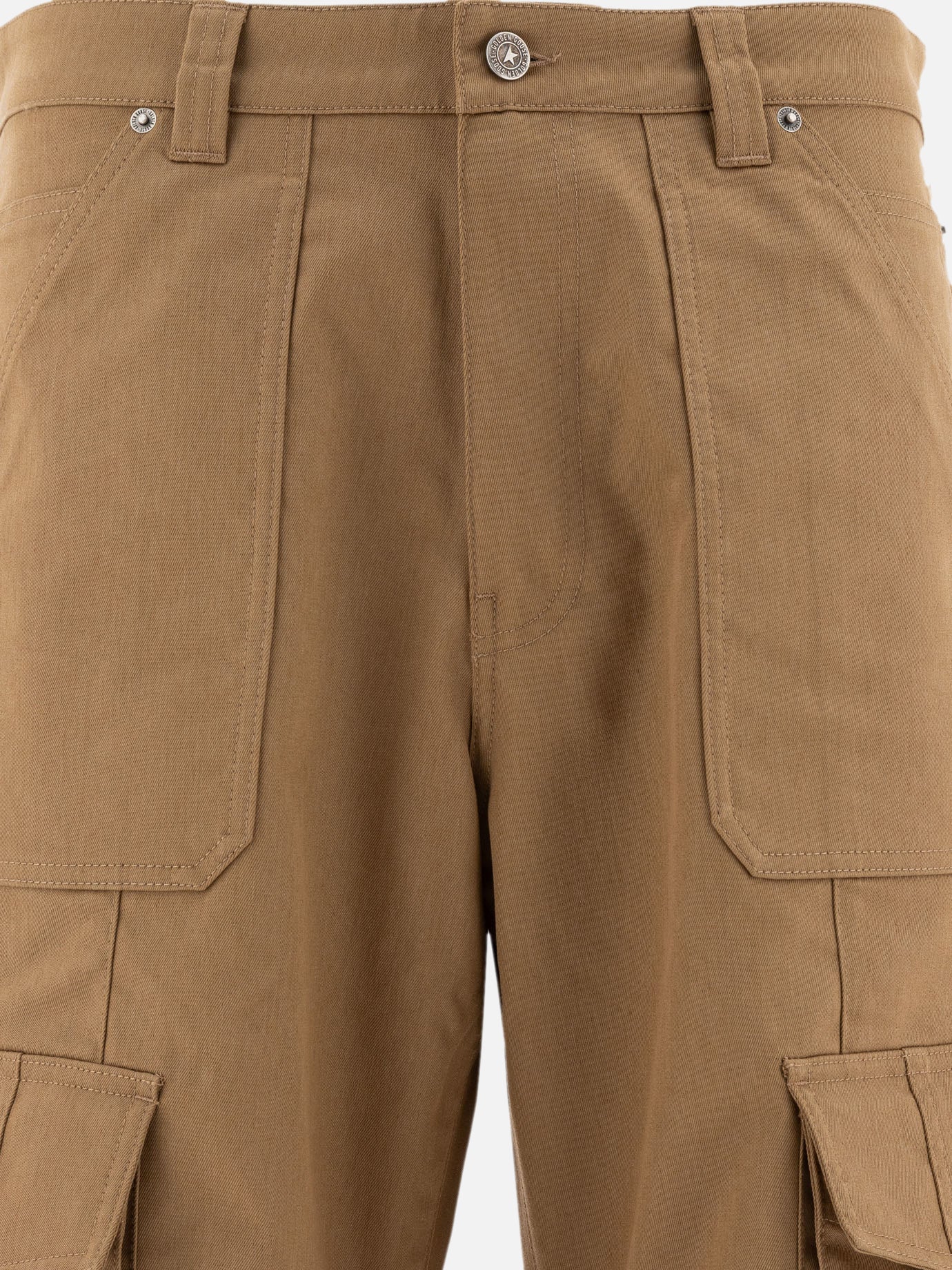 Pantaloni cargo & parachute Solid colour  Beige - Golden Goose Uomo | PDP | VIETTI Online Store | Zoom-Modal_3

