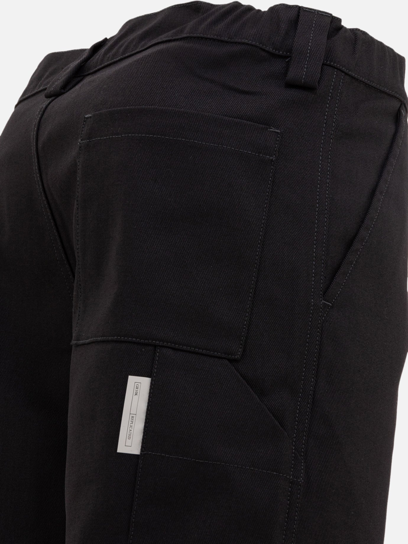 Pantaloni da lavoro Solid colour  Nero - Gr10K Uomo | PDP | VIETTI Online Store | thumbnail_4