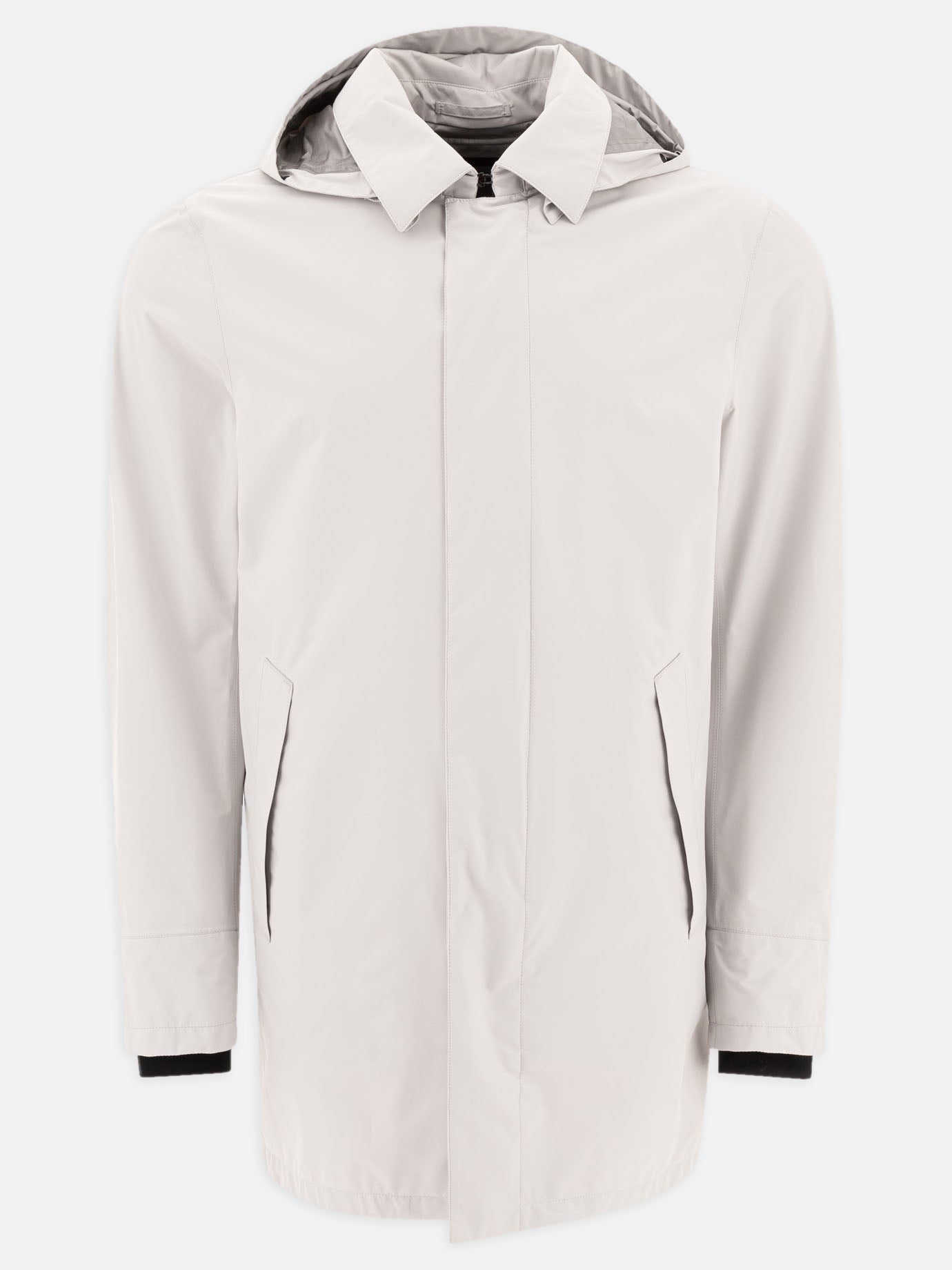 Raincoats & Trench coats Solid colour  Grey - Herno Men | PDP | VIETTI Online Store | thumbnail