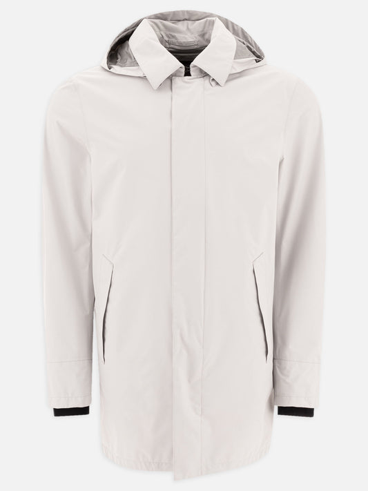 Impermeabili & Trench Solid colour  Grigio - Herno Uomo | PLP | VIETTI Online Store 
