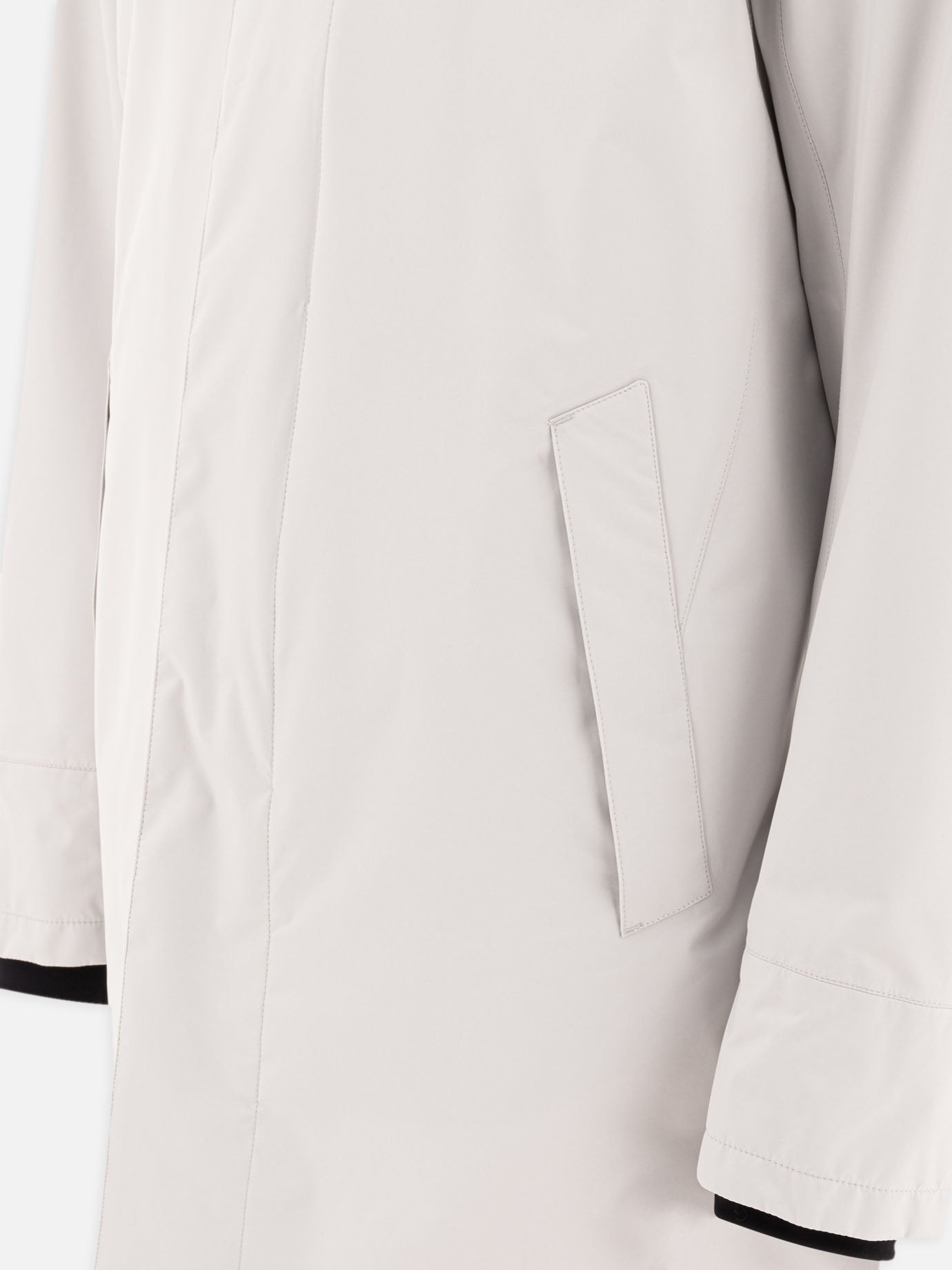 Raincoats & Trench coats Solid colour  Grey - Herno Men | PDP | VIETTI Online Store | thumbnail_4