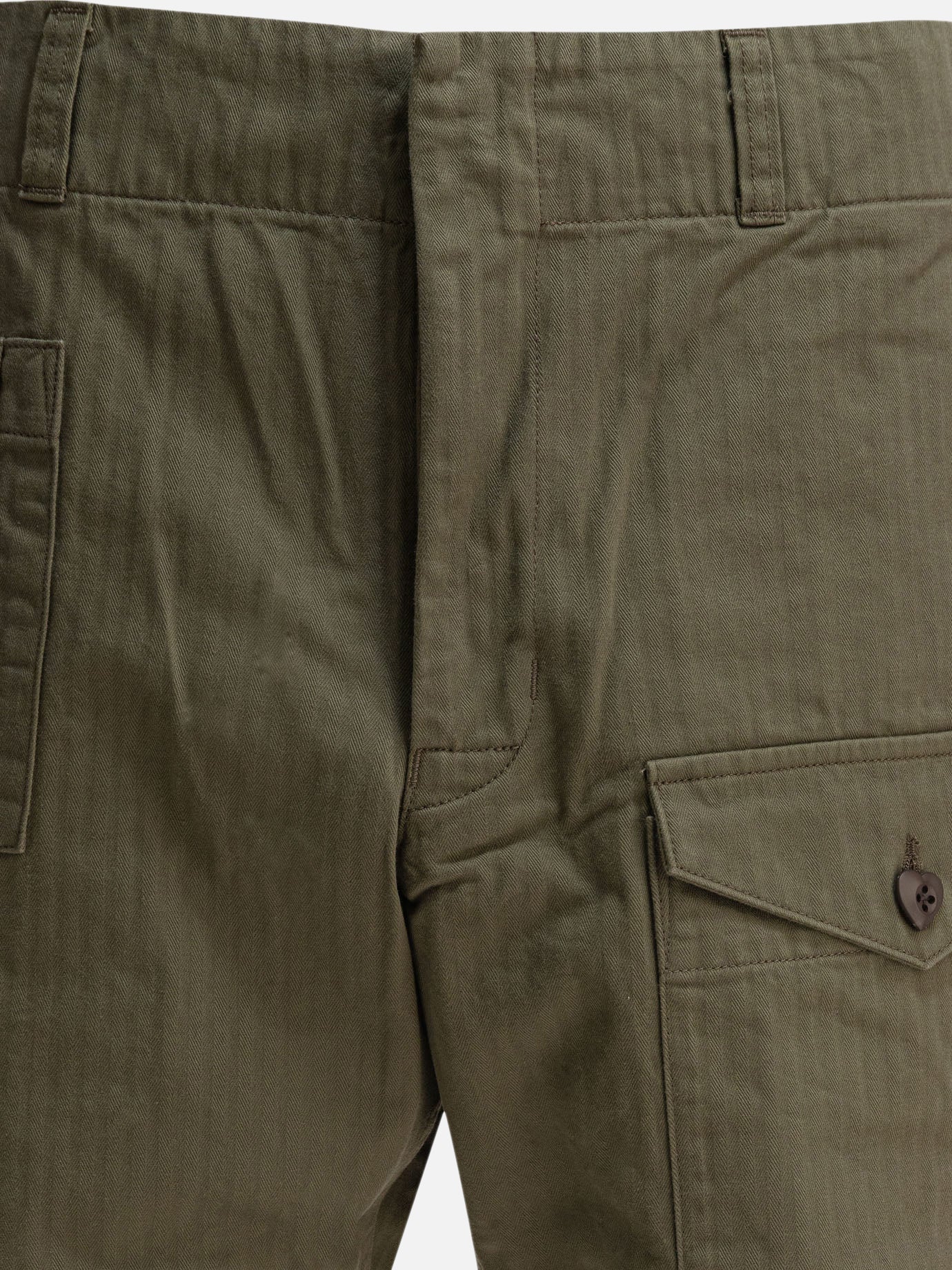 Pantaloni cargo & parachute Solid colour  Verde - Human Made Uomo | PDP | VIETTI Online Store | Zoom-Modal_3
