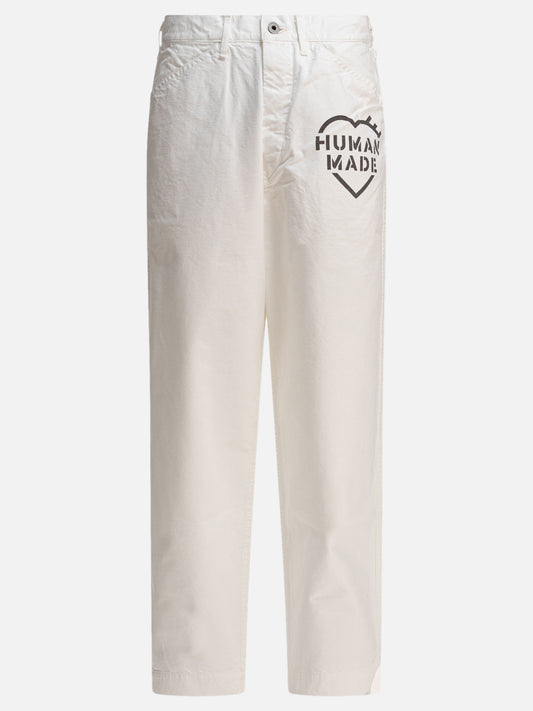 Human Made Pantaloni "Sailor" 17575232_L White 1