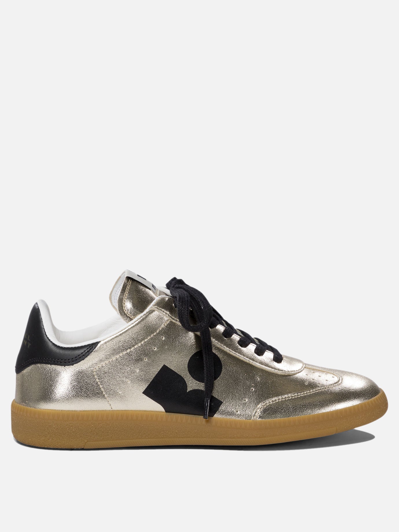 Sneaker basse 100% leather - 100% rubber  Oro - Isabel Marant Donna | PDP | VIETTI Online Store | thumbnail