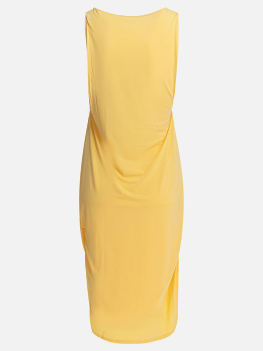 Jacquemus "Peplo" mini dress 19434743_M Yellow 2