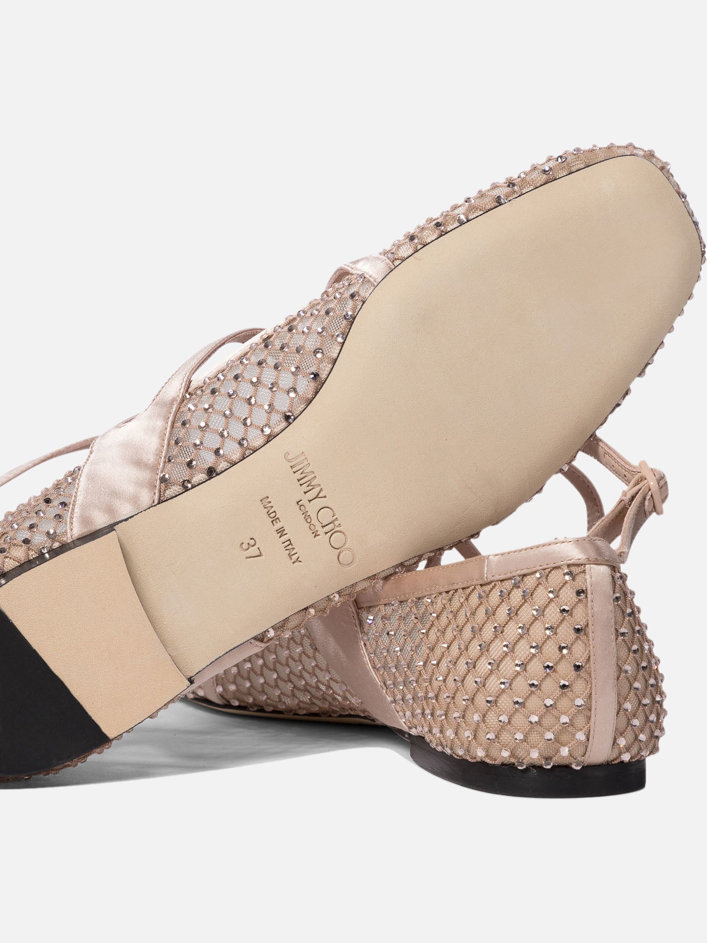 Ballerine classiche 80% polyamide 20% leather - 95% leather 5% rubber  Rosa - Jimmy Choo Donna | PDP | VIETTI Online Store | thumbnail_5