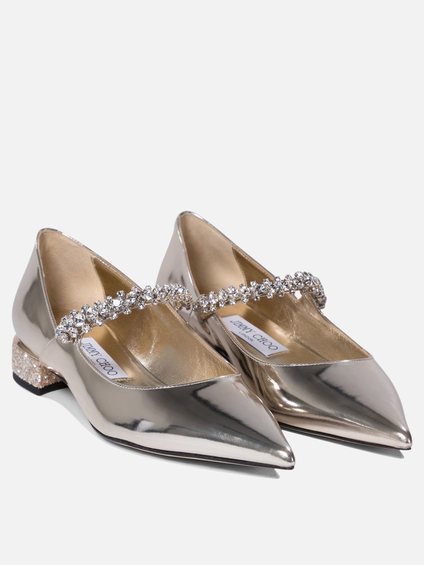 Décolleté 100% leather - 95% leather 5% rubber  Oro - Jimmy Choo Donna | PDP | VIETTI Online Store | thumbnail_2