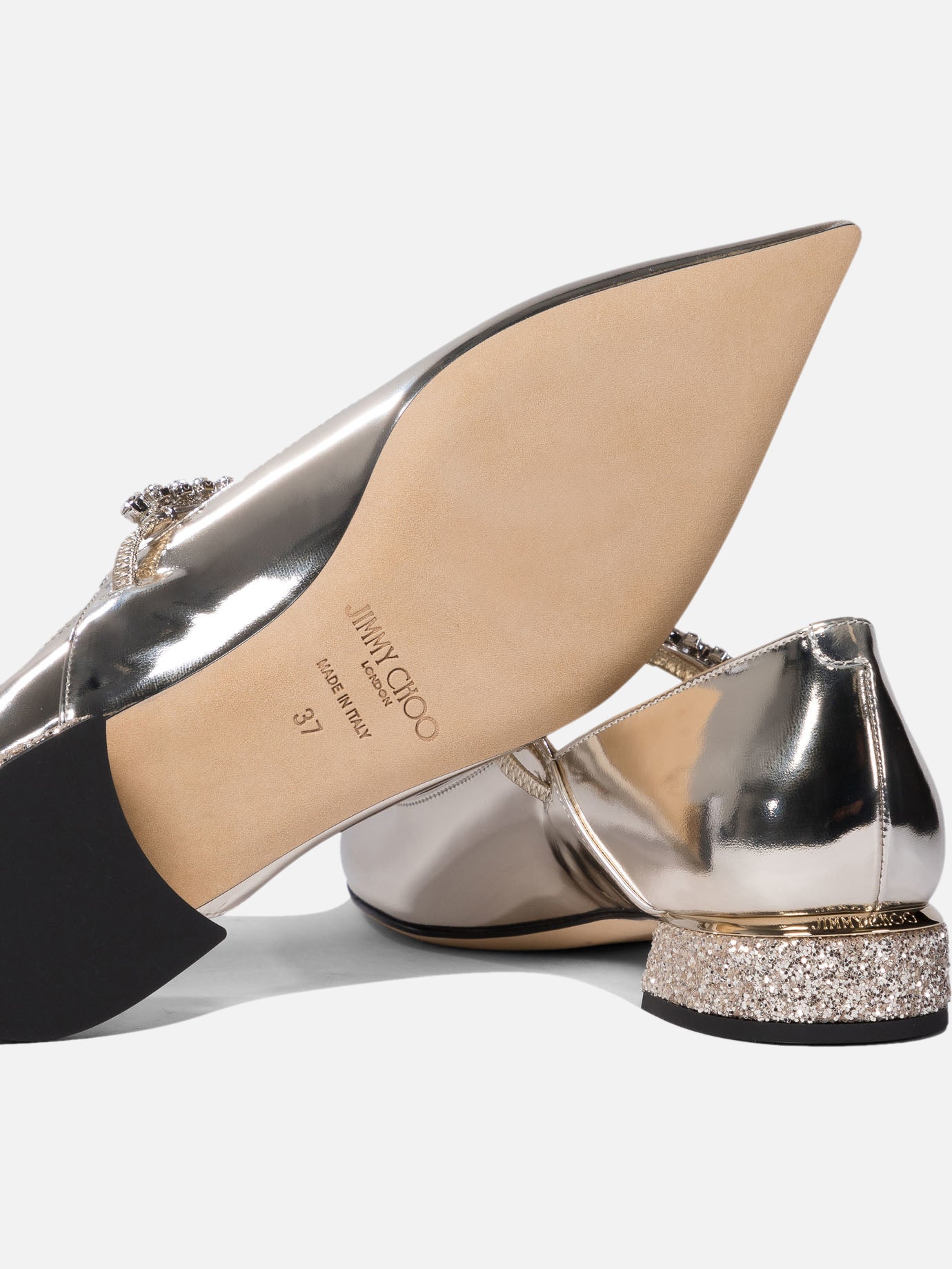 Décolleté 100% leather - 95% leather 5% rubber  Oro - Jimmy Choo Donna | PDP | VIETTI Online Store | thumbnail_5
