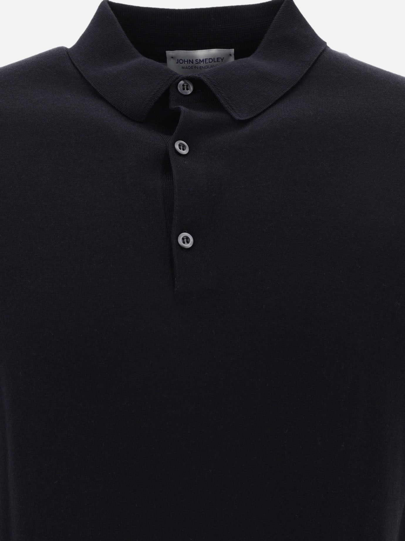 John Smedley "Adrian" polo shirt Black