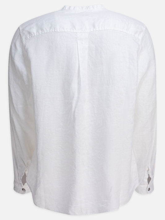 KAPITAL Camicia in lino 17060264_3 White 2