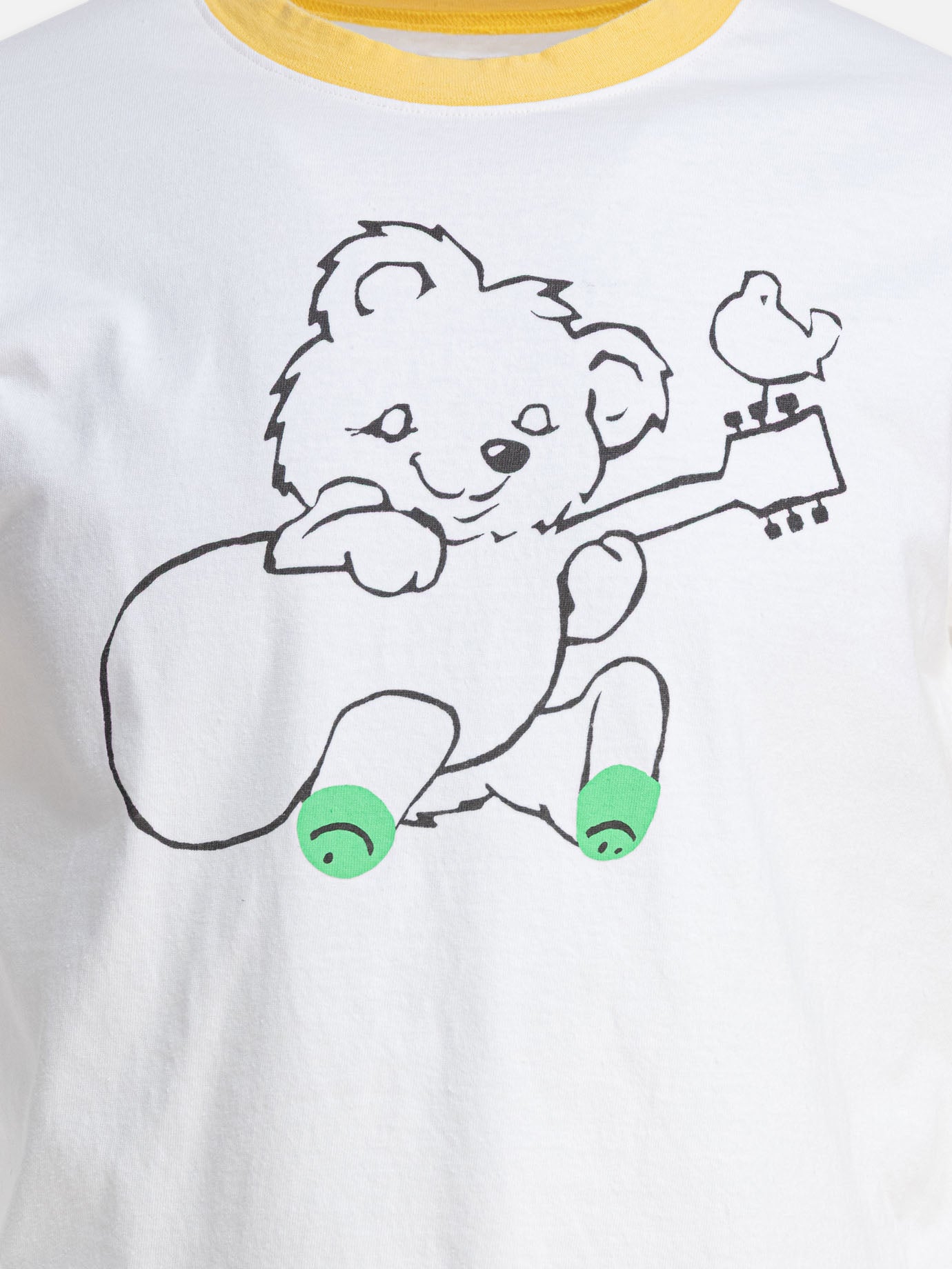 KAPITAL T-shirt &quot;Little Bear &amp; Harmony&quot; 15910183_1 Yellow thumbnail_3