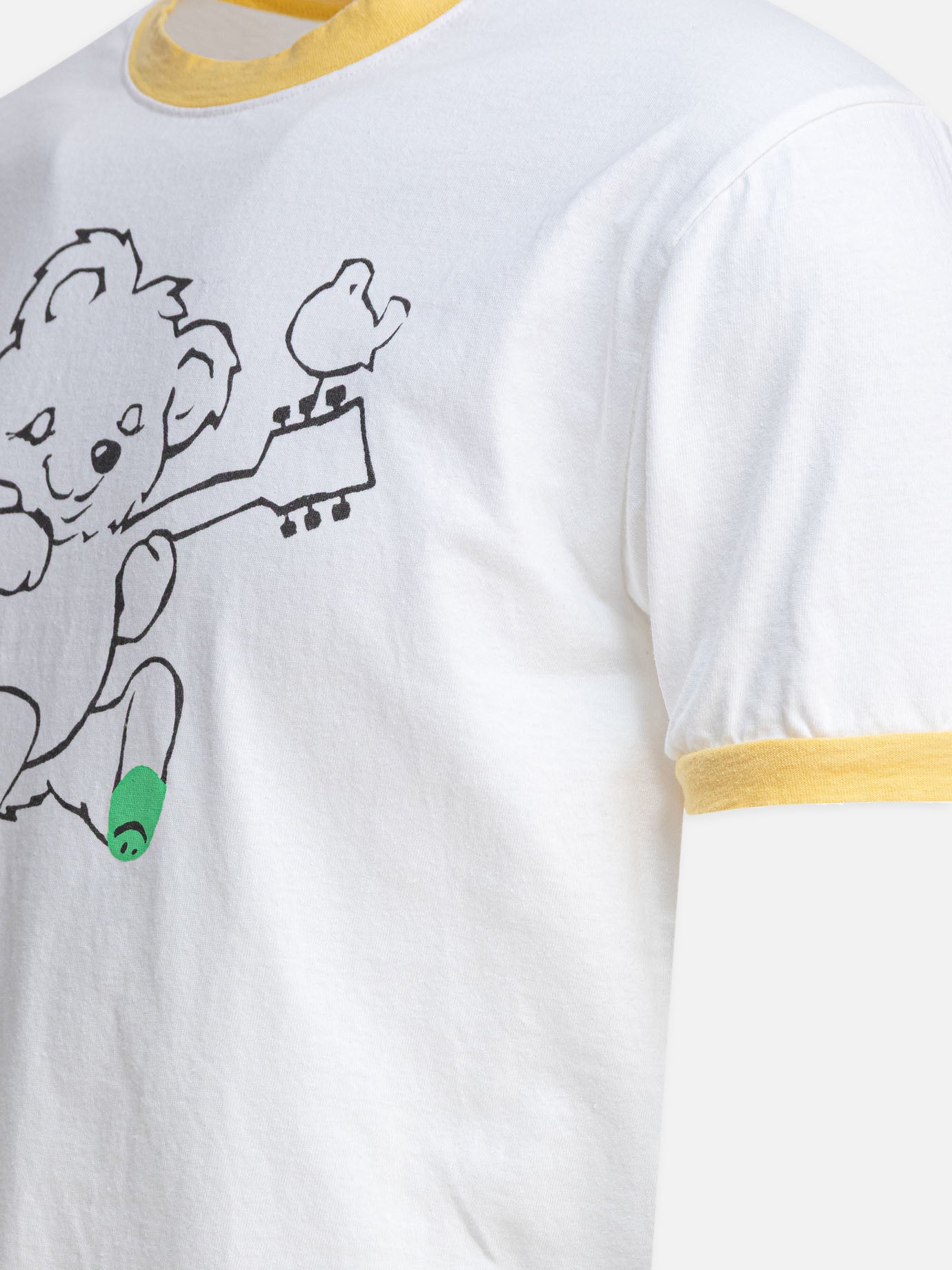 KAPITAL T-shirt &quot;Little Bear &amp; Harmony&quot; 15910183_1 Yellow thumbnail_4