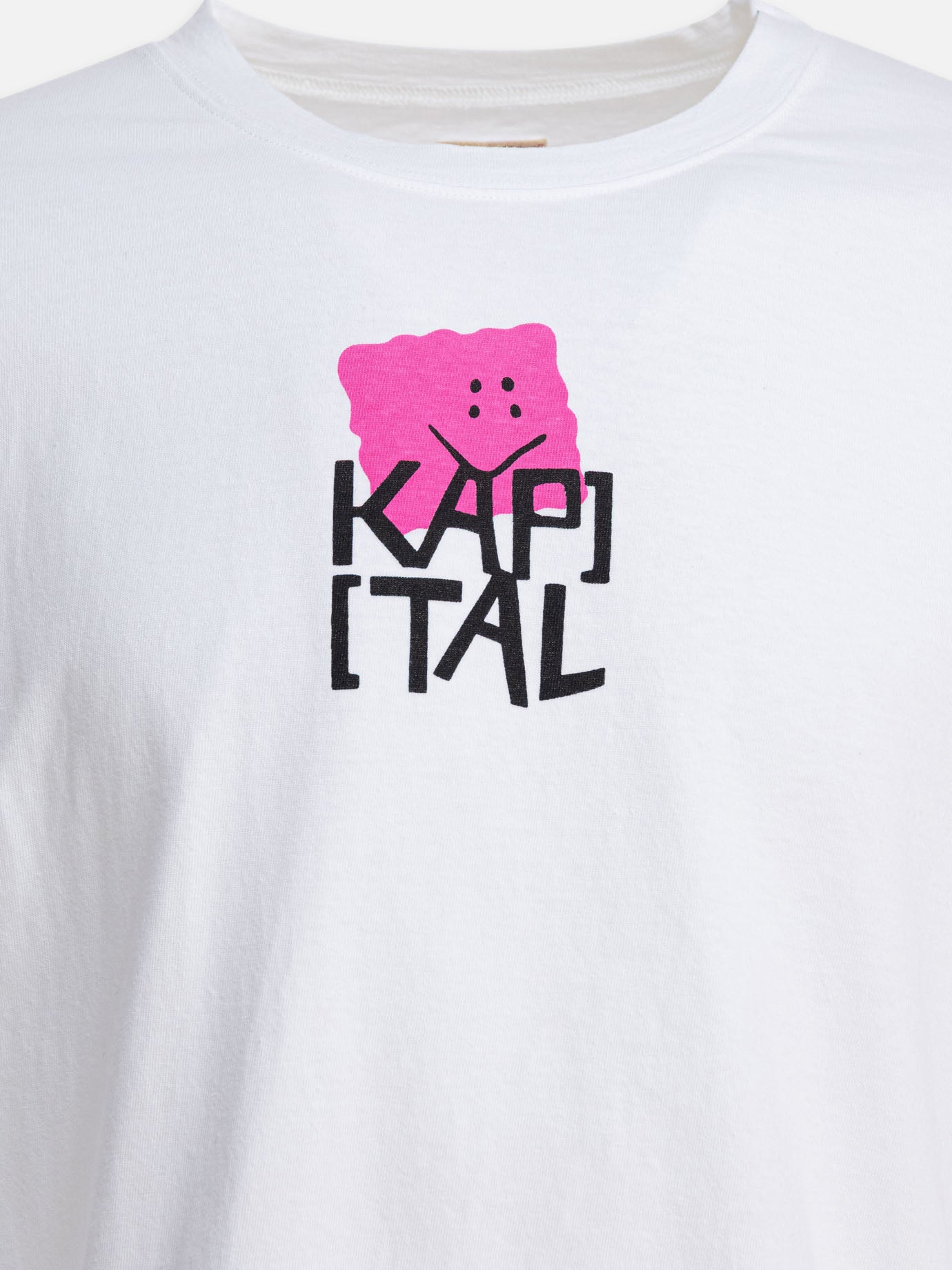 T-shirt girocollo Print  Bianco - KAPITAL Uomo | PDP | VIETTI Online Store | Zoom-Modal_3
