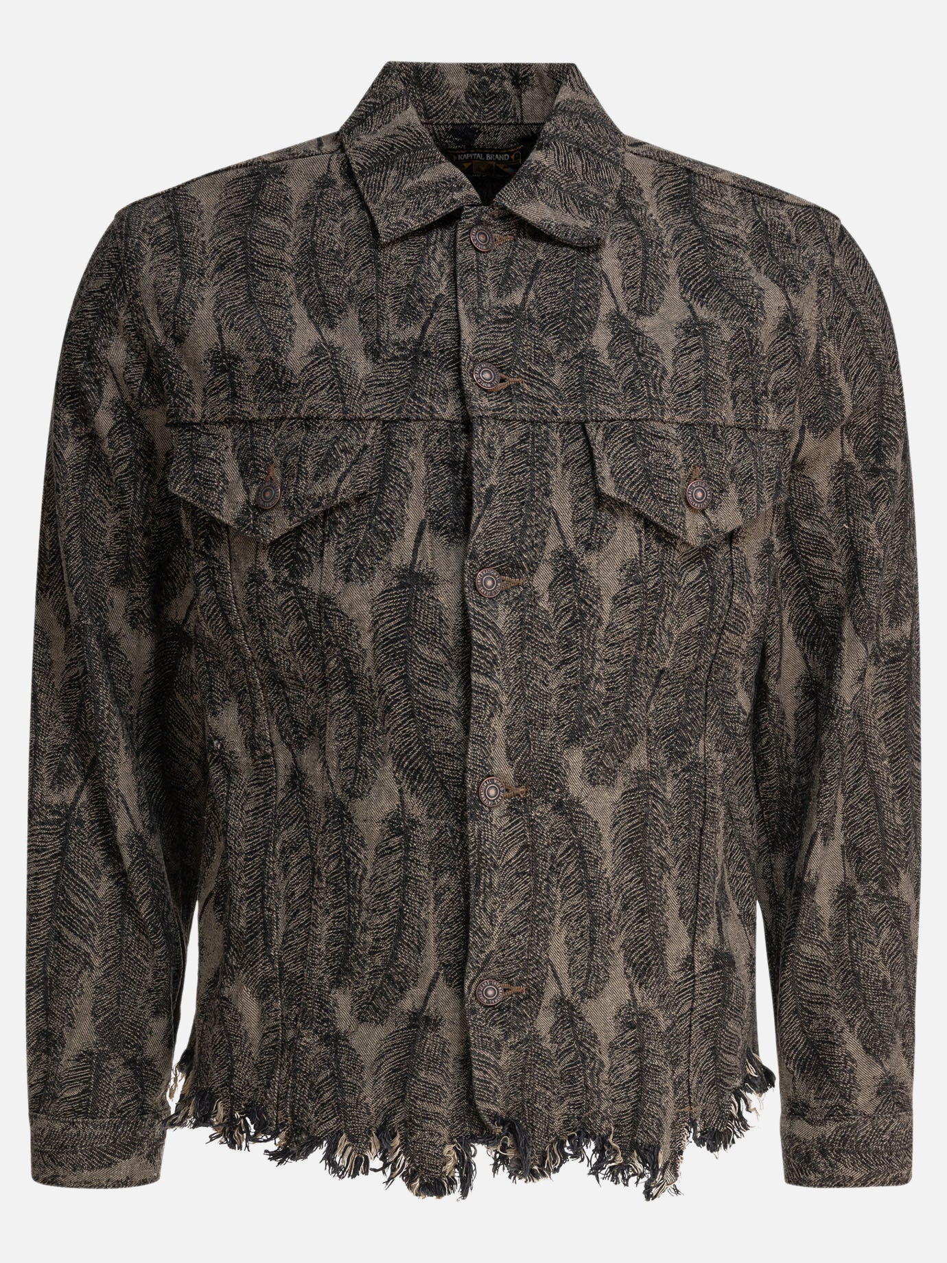 Giacche leggere & Trapuntate Print  Grigio - KAPITAL Uomo | PDP | VIETTI Online Store | thumbnail
