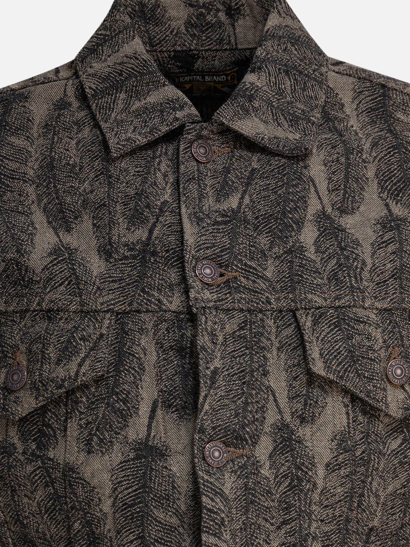Giacche leggere & Trapuntate Print  Grigio - KAPITAL Uomo | PDP | VIETTI Online Store | Zoom-Modal_3

