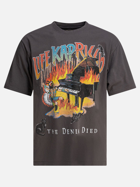 KAPITAL T-shirt "Burning" 16706823_S Grey 1