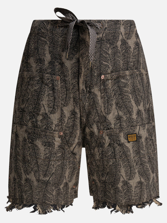 KAPITAL Short "Magpie" 10947679_2 Beige 1