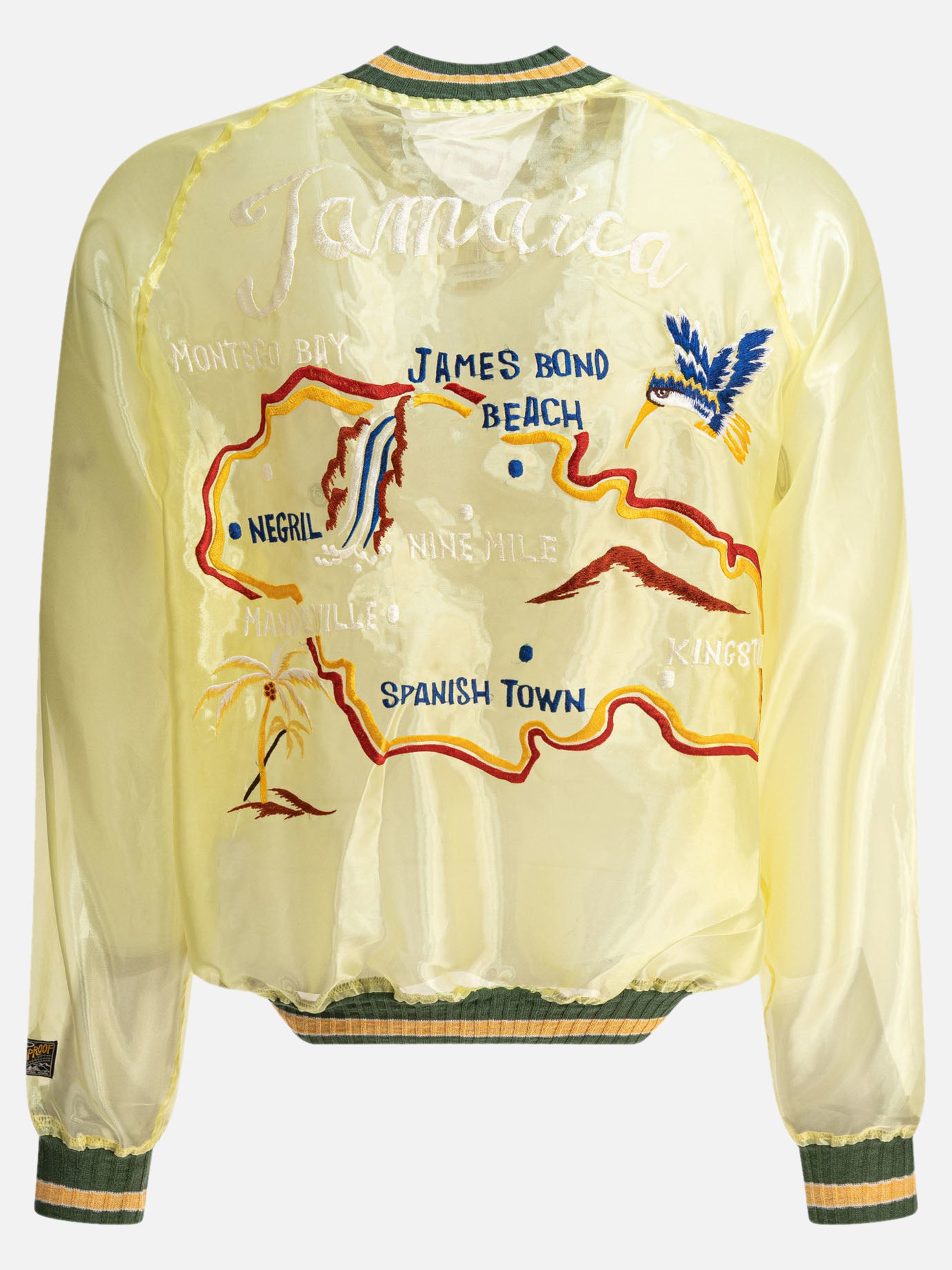 Giacche leggere & Trapuntate Solid colour  Giallo - KAPITAL Uomo | PDP | VIETTI Online Store | Zoom-Modal_2
