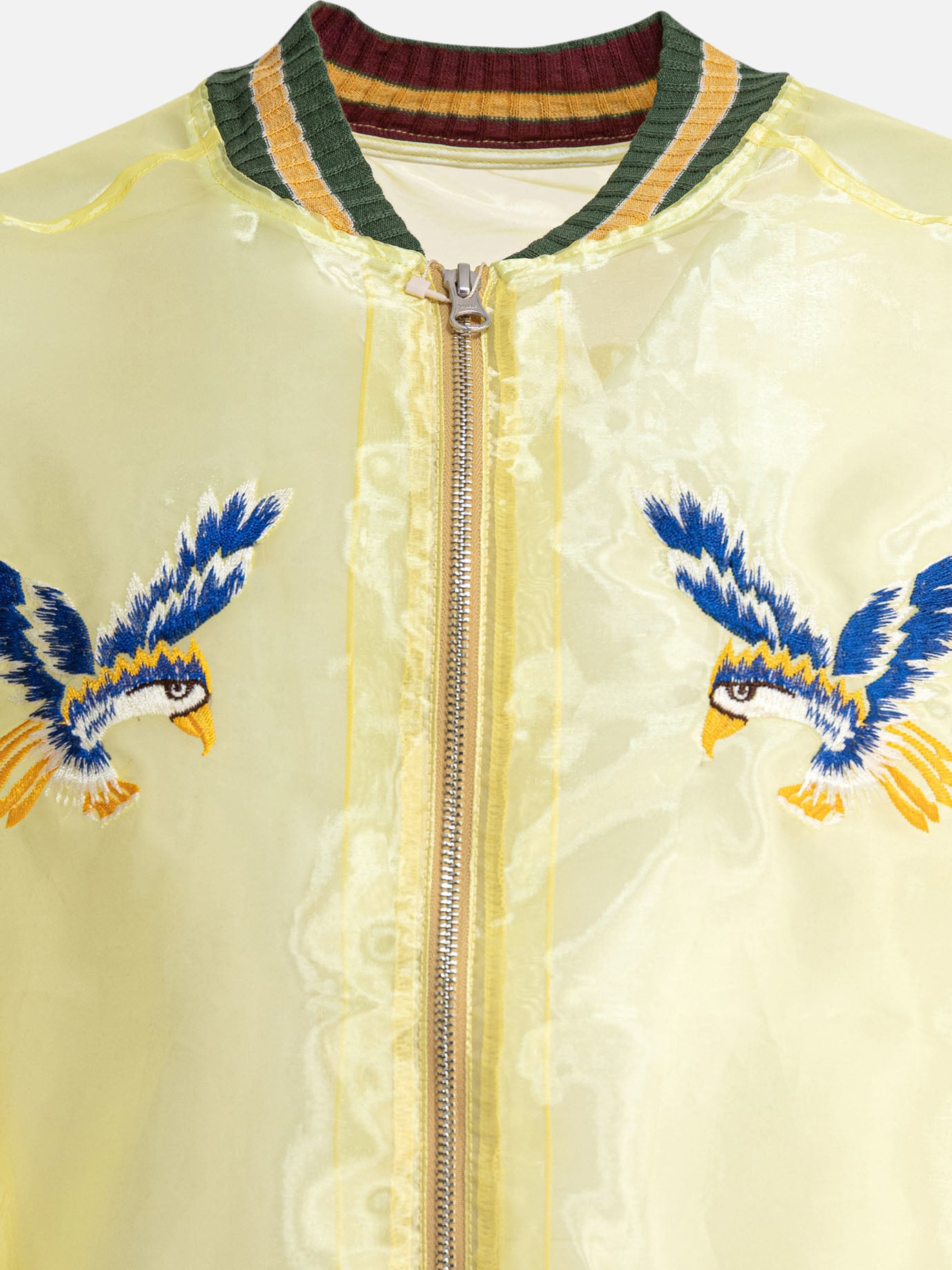 Giacche leggere & Trapuntate Solid colour  Giallo - KAPITAL Uomo | PDP | VIETTI Online Store | Zoom-Modal_3
