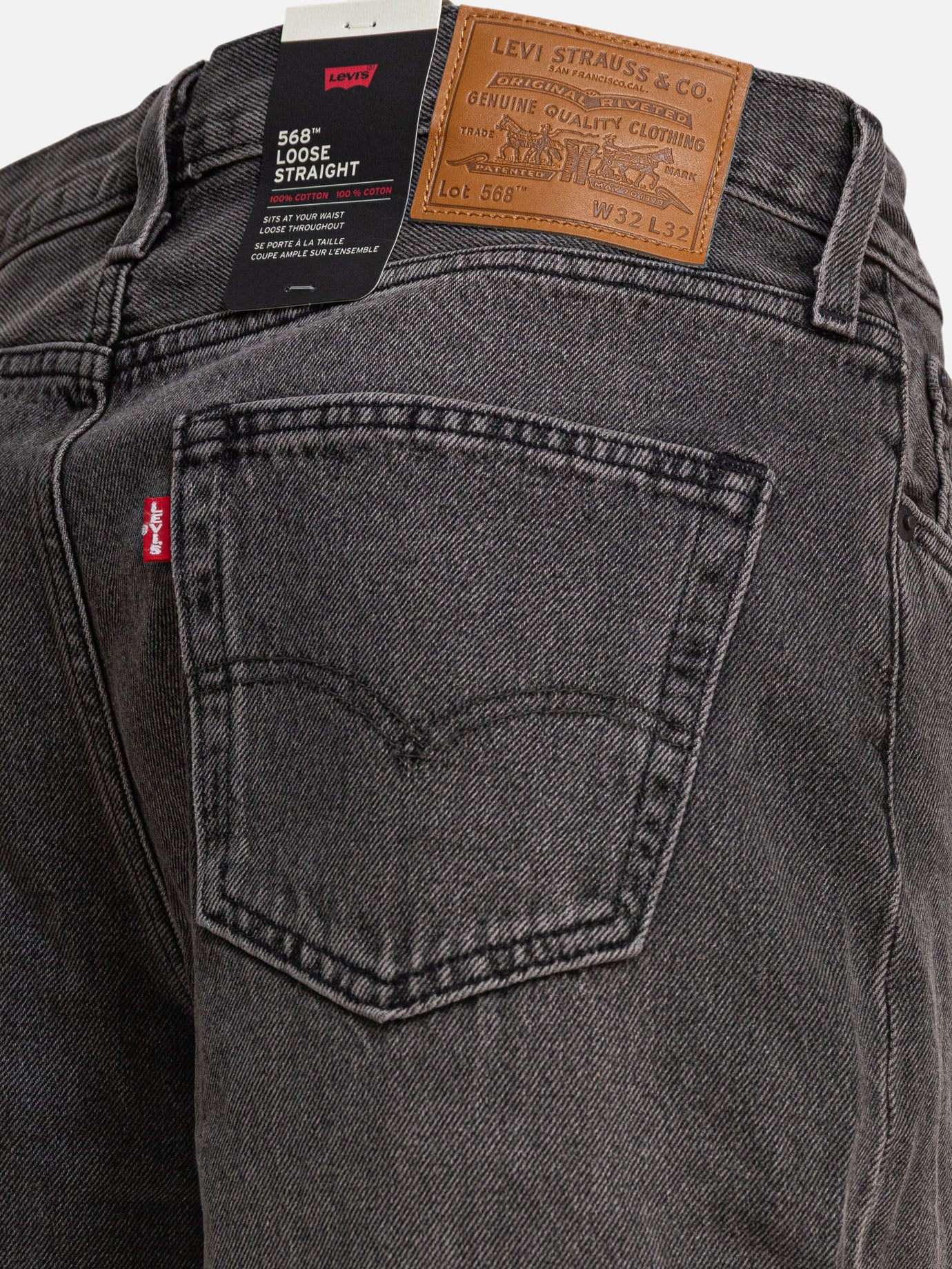 Levi&#39;s &quot;568™ Loose Straight&quot; jeans 11896914_30/32 Black thumbnail_4