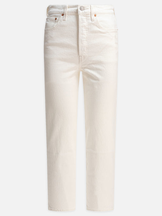 Levi's "Ribcage Straight" jeans 11422809_25/27 White 1