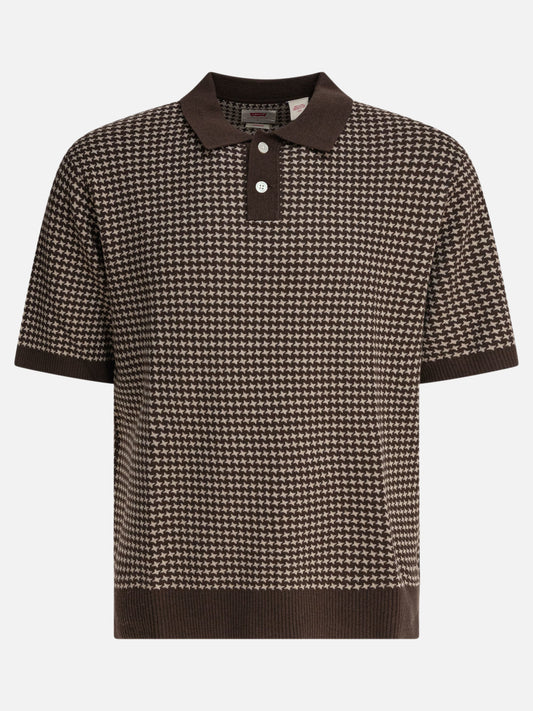 Levi's Knitted polo shirt 17224832_M Brown 1