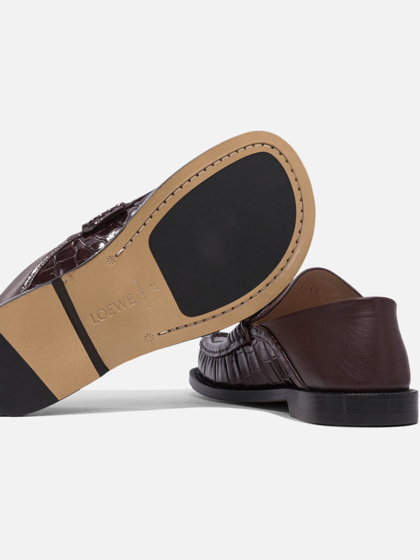 Loewe &quot;Campo&quot; loafers 18535543_36 Bordeaux thumbnail_5