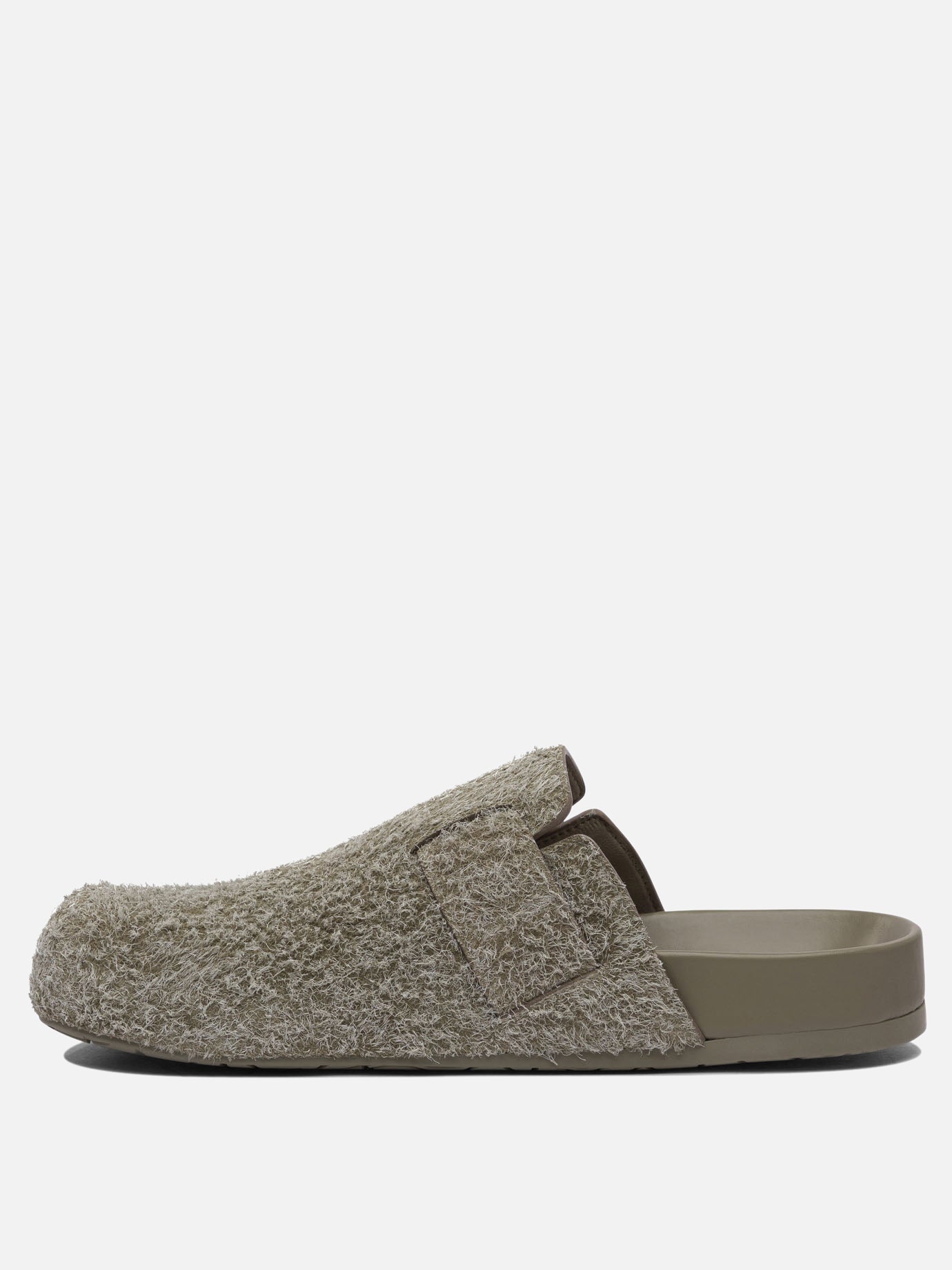 Slippers 100% leather - 100% rubber  Green - Loewe Men | PDP | VIETTI Online Store | thumbnail_3