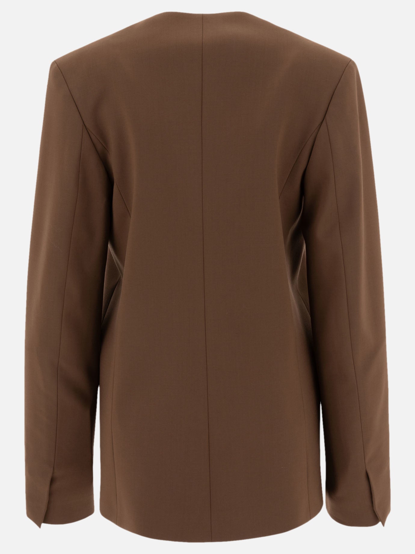 Blazer Solid colour  Marrone - Loulou Studio Donna | PDP | VIETTI Online Store | thumbnail_2