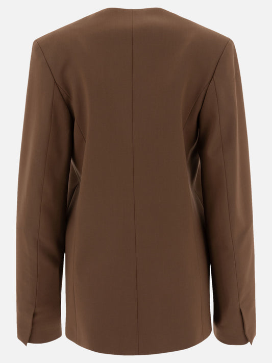 Blazer Solid colour  Marrone - Loulou Studio Donna | PLP | VIETTI Online Store | 2
