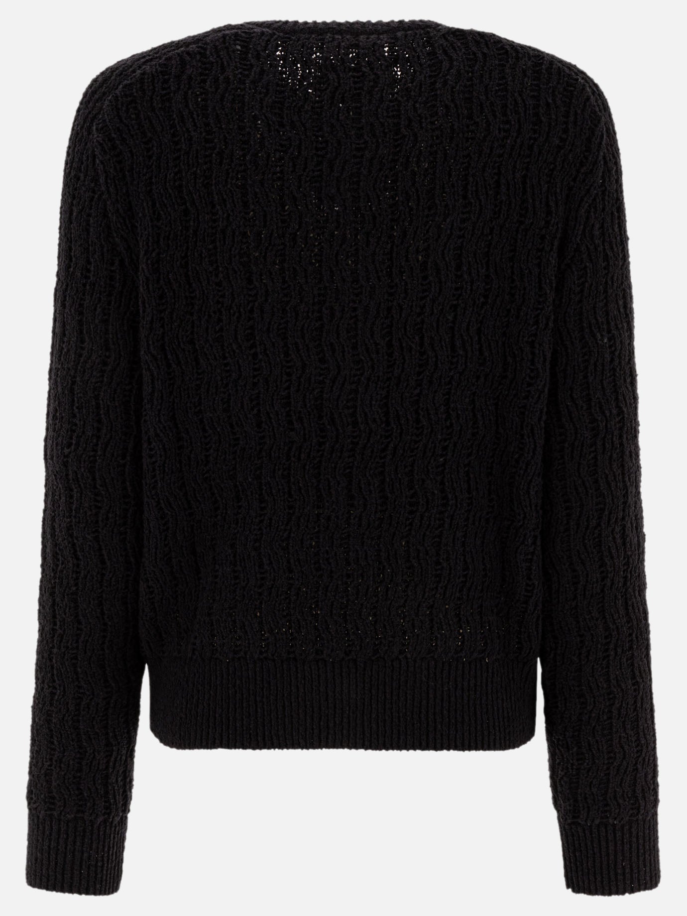 Cardigans Textured knit  Black - Loulou Studio Women | PDP | VIETTI Online Store | Zoom-Modal_2
