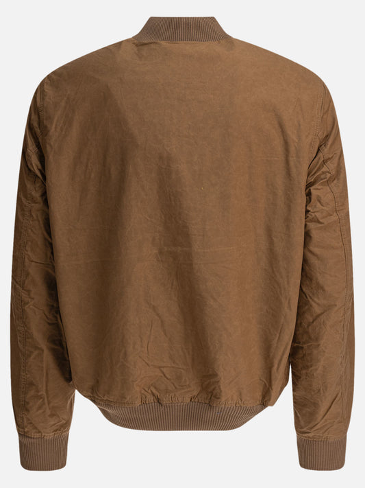 Bomber Solid colour  Marrone - Manifattura Ceccarelli Uomo | PLP | VIETTI Online Store 
