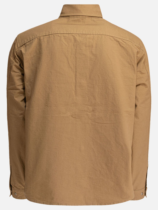 Manifattura Ceccarelli Giacca overshirt "Country" 11312600_40 Brown 2