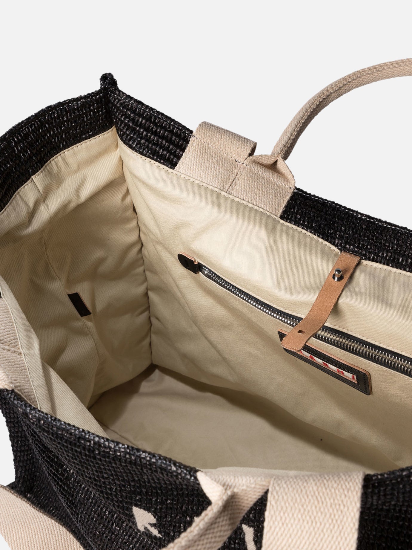 Large bags 52% cotton 48% polyamide  Black - Marni Women | PDP | VIETTI Online Store | thumbnail_5