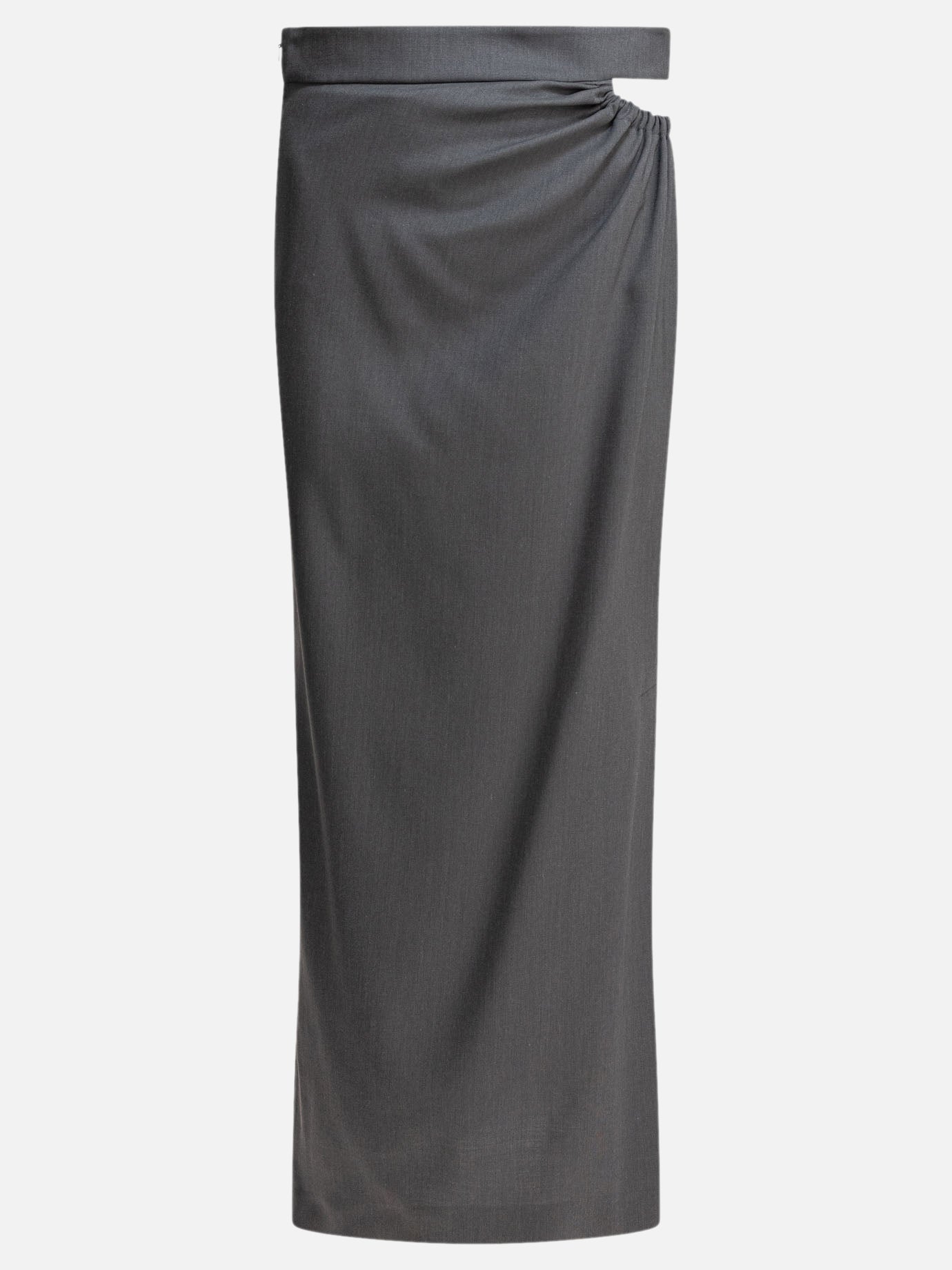 Gonne lunghe Solid colour  Grigio - Max Mara Donna | PDP | VIETTI Online Store | thumbnail